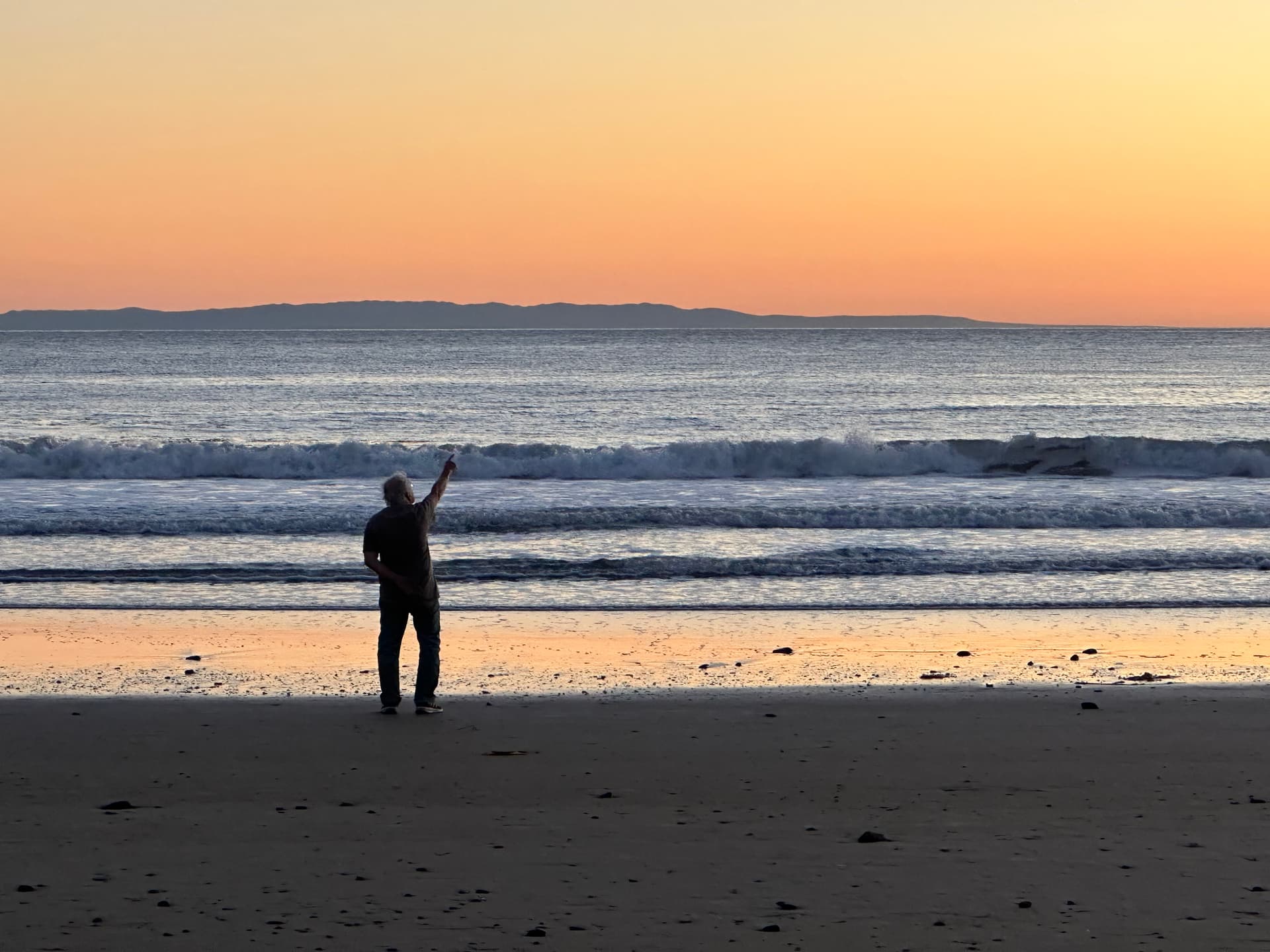 UCSB beach view